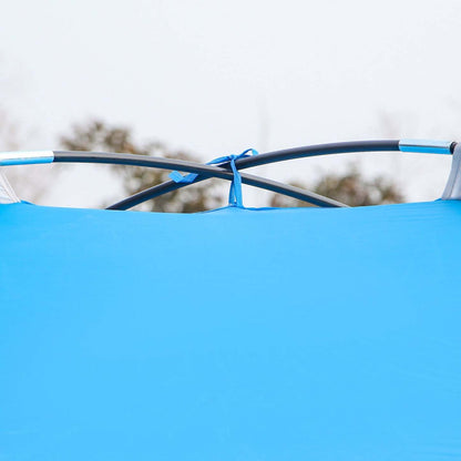 Outsunny Screen House, 8 Personnes Tente de Camping, Tente Dôme Avec Sac de Transport Et 4 Parois En Maille Pour La Randonnée, |Outsunny Tente De Camping Familiale 8 Personnes Tente Dôme Avec Sac De Transport 4 Parois En Maille