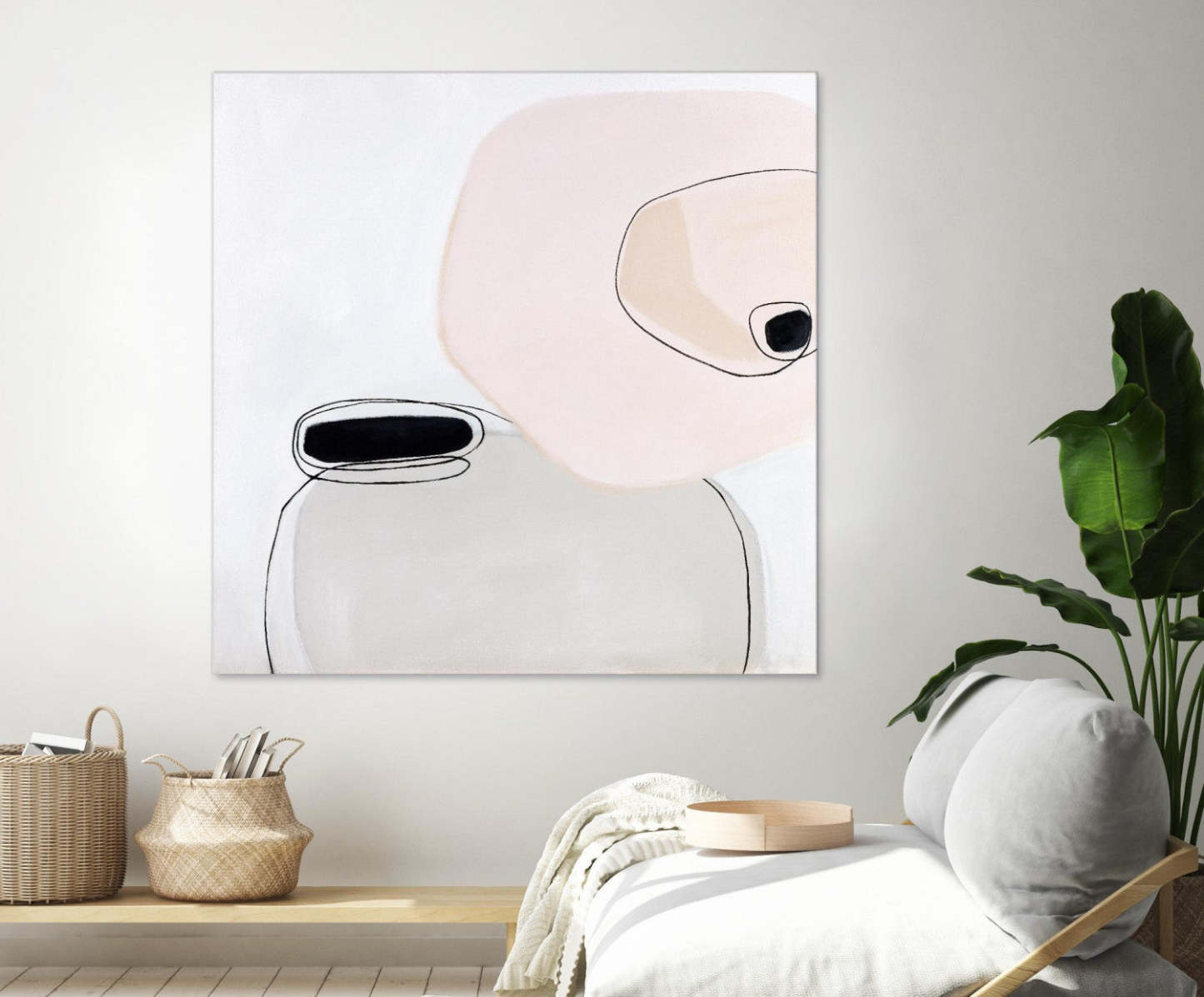 Tranquility Giant Art 54x54 Wall Art|Œuvre d’art murale Giant Art « Tranquility » 54 x 54