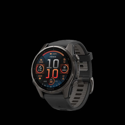 Garmin Fēnix 8 Amoled Sapphire Smartwatch 43mm - Gps, Boussole, Gyroscope Et Altimètre Barométrique | Montre Connectée Garmin Fēnix 8 Amoled Sapphire 43mm - Gps, Boussole, Gyroscope Et Altimètre Barométrique