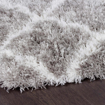 Ker Grey Lat 5x8 Area Rug|Carpette Ker grise à motifs de diamants 5 x 8|D80G9NY7