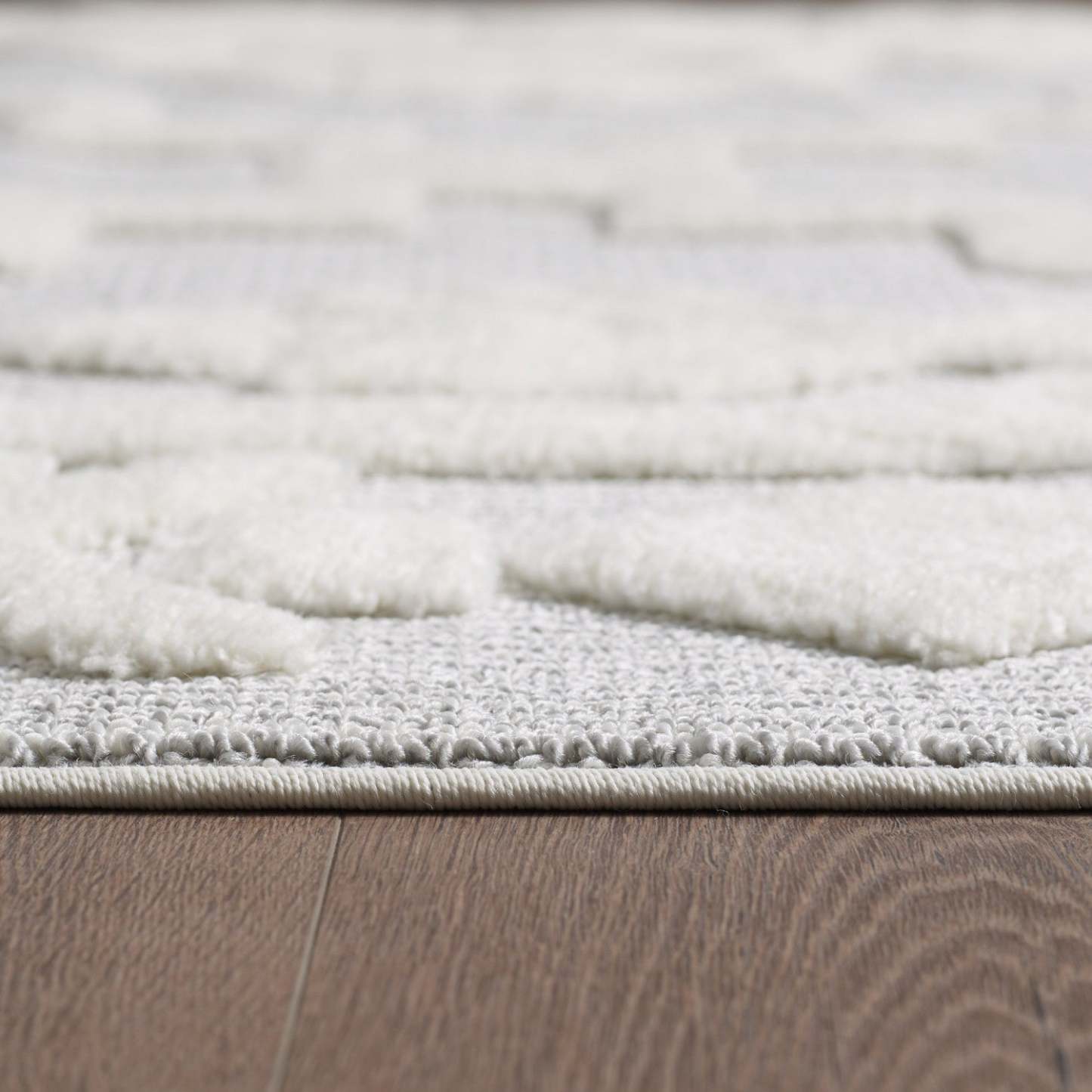 Tapis à poils longs Quinto Tres marocain - 6'3 x 9'|Carpette à poil long Quinto Tres marocain - 6 pi 3 po x 9 pi