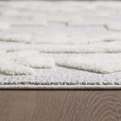 Tapis à poils longs Quinto Tres marocain - 6'3 x 9'|Carpette à poil long Quinto Tres marocain - 6 pi 3 po x 9 pi