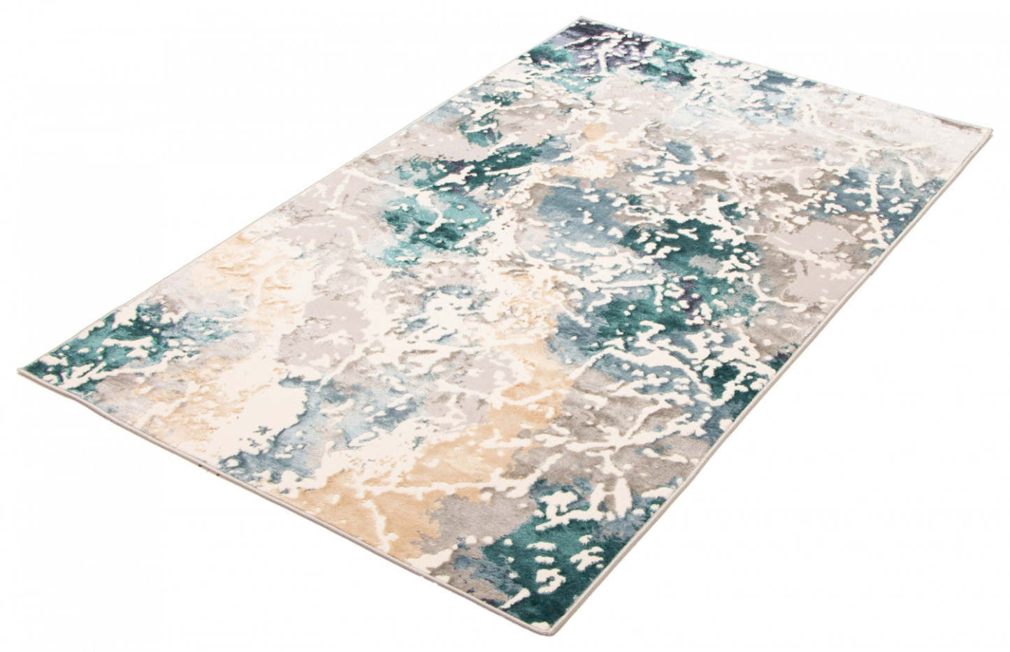 Aura Teal Area Rug - 5'0 x 8'0|Tapis Aura bleu sarcelle - 5 pi 0 po x 8 pi 0 po