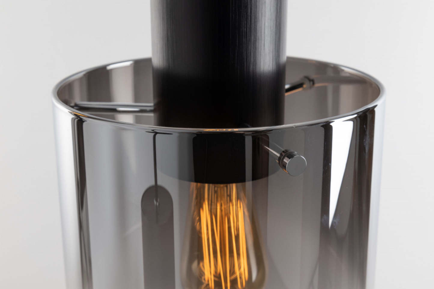 Lustre noir à 3 lumières Henley | Lustre Henley noir à 3 ampoules | D06HNQ8F