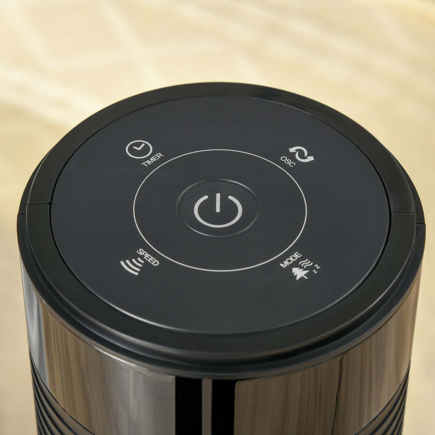 Homcom Ventilateur Tour De 46 Po Avec 4 Modes De Vent Et 3 Vitesses|Homcom 46 Tower Fan With 4 Wind Modes And 3 Speeds