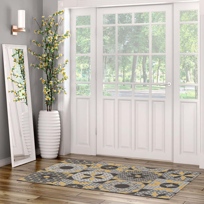 Bellezza Grey 2'2 x 5'0 Area Rug|Carpette Bellezza grise 2 pi 2 po x 5 pi 0 po|D225EE1H