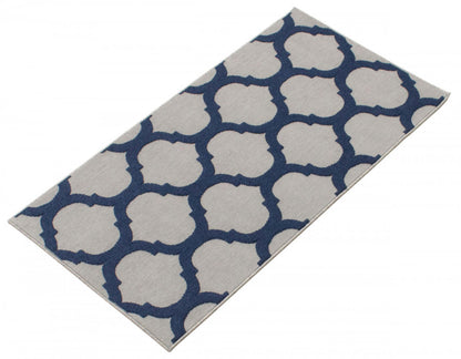 Tapis Sophie gris-marine - 2'8 x 4'11| Carpette Sophie grisebleu marine - 2 pi 8 po x 4 pi 11 po|D86FBFM8