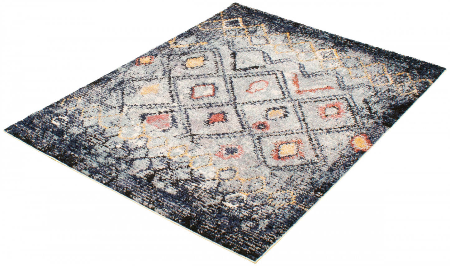 Tapis Makondo Classic bleu - 244 x 305 cm | D27UYTK4