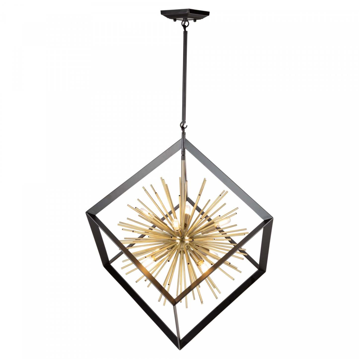 Sunburst  8-Light Chandelier | Lustre Sunburst à 8 ampoules | D06HLVZE