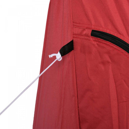 Outsunny 5-8 Personnes Tente Pop-up Pour La Pêche Sur Glace, Rouge|Outsunny Tente De Pêche Sur Glace Pour 8 Personnes, Rouge