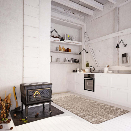 Tapis Joni taupe - 2'2 X 6'7 | Tapis Joni taupe - 2 pi 2 po x 6 pi 7 po