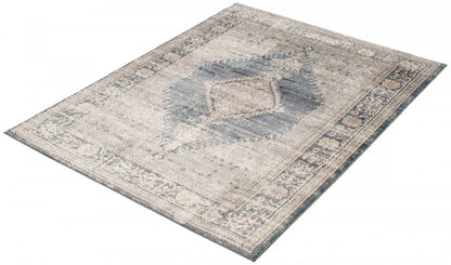 Carpette Octavian Bijar bleu - 5 pi 3 po x 7 pi 3 po| D28QXX4E