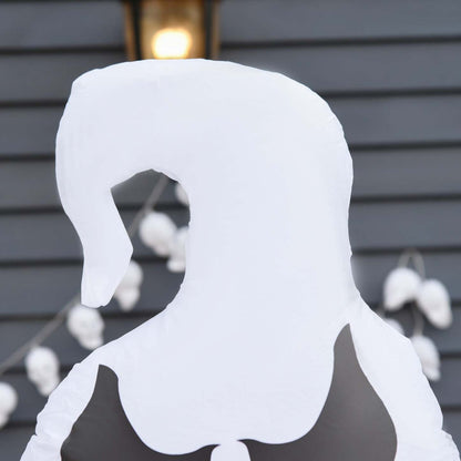 Homcom 6ft Halloween Gonflable Citrouille Jack-o-lanterne Fantômes Pour Jardin|Homcom 1,8 M Gonflable Halloween Citrouille Fantômes Pour Jardin