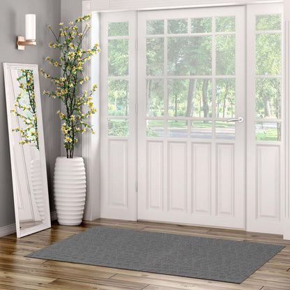 Tapis Bellezza gris foncé 2'2 x 3'0|Carpette Bellezza gris foncé 2 pi 2 po x 3 pi 0 po|D21DK5P1