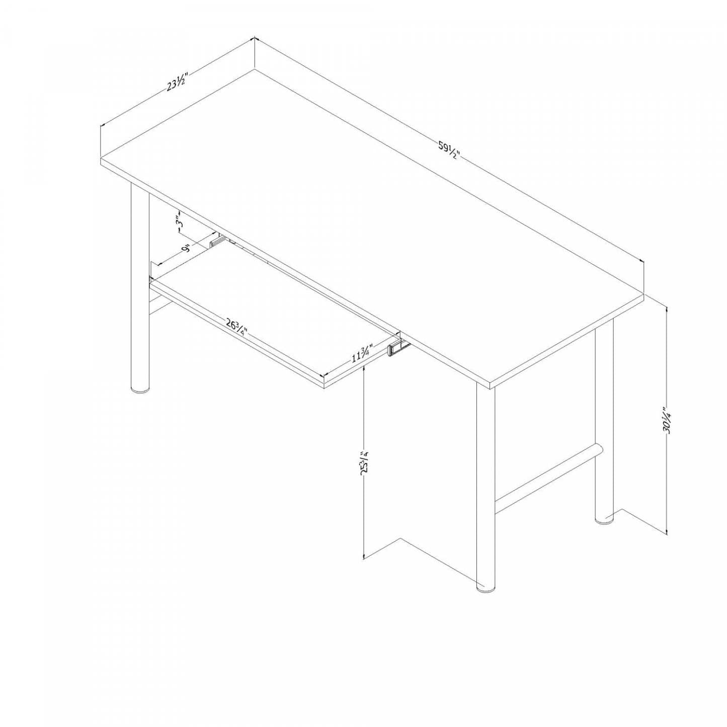 Bureau Ezra - chêne nordique