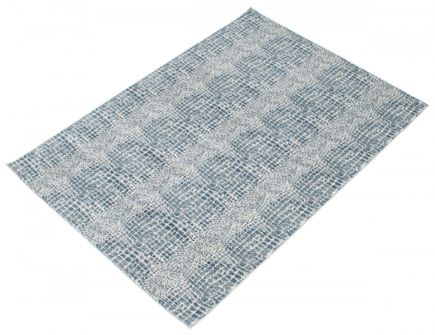 Carpette Kecia bleue/crème 3 pi 11 po x 5 pi 11 po|D86FCWM7
