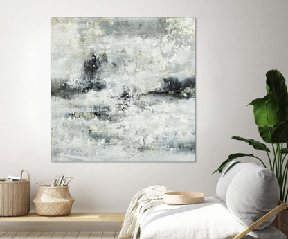 Œuvre d'art murale géante « High Esteem » 72 x 72