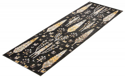 Tapis lavable en machine Pine Black - 2'6 x 8'0|Carpette Pine noire lavable à la machine - 2 pi 6 po x 8 pi 0 po|D86FD5SE