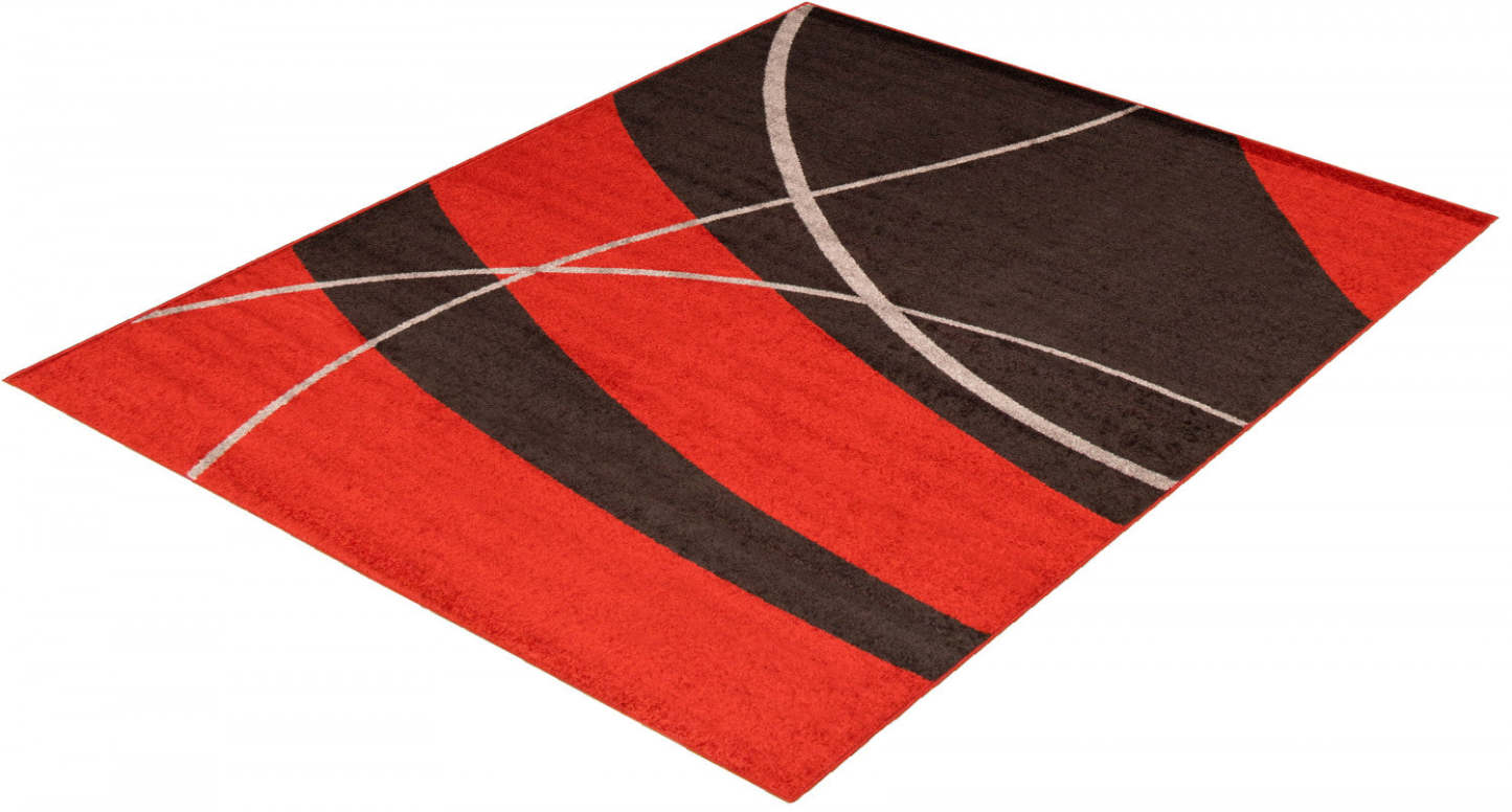 Carson Red Area Rug - 7'10 x 10'2|Carpette Carson rouge - 7 pi 10 pox 10 pi 2 po| D2AQWOI4