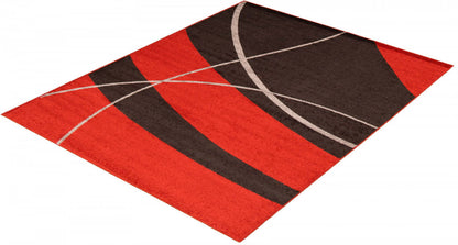 Carson Red Area Rug - 7'10 x 10'2|Carpette Carson rouge - 7 pi 10 pox 10 pi 2 po| D2AQWOI4