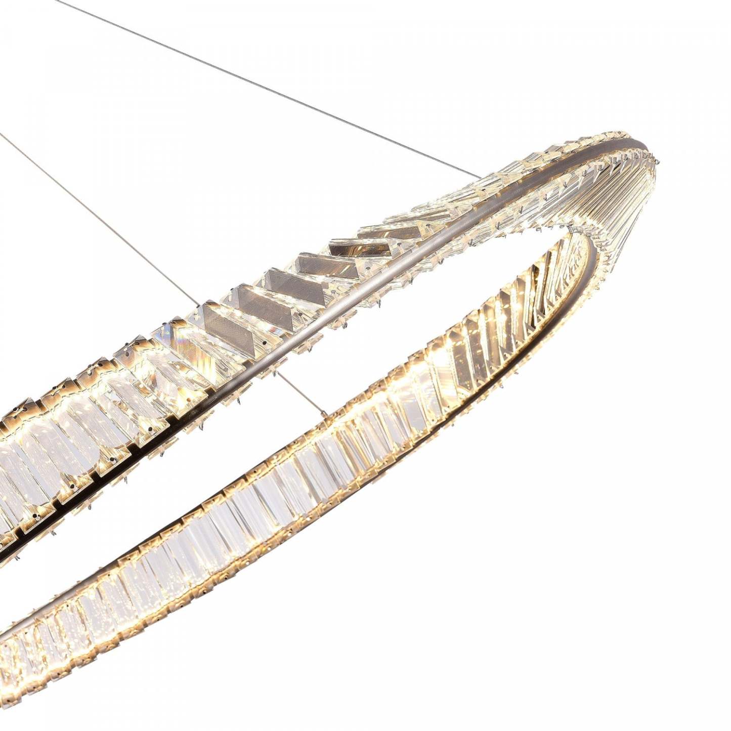 Stella 65 W LED Satin Nickel Pendant|Luminaire suspendu Stella nickel satiné à DEL de 65 W|D06HR7KX