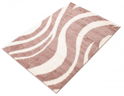 Luci Pink Shag 7'10 x 10'0 Area Rug|Carpette à poil long Luci rose 7 pi 10 po x 10 pi 0 po|D86FWJHH