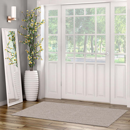 Bellezza gris clair 2'2 x 5'0 tapis d'aire - S de 2|Carpette Bellezza gris clair 2 pi 2 po x 5 pi 0 po - Ensemble de 2|D21JMRLE