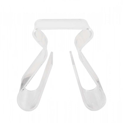 Umbra Modern Acrylique Magino Magazine Rack End Table|Table de bout moderne Magino de Umbra en acrylique avec support à magazines