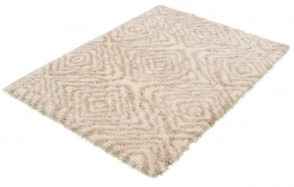 Tapis Agalia Abstract ivoire-beige - 160 x 220 cm | D29EOIP4