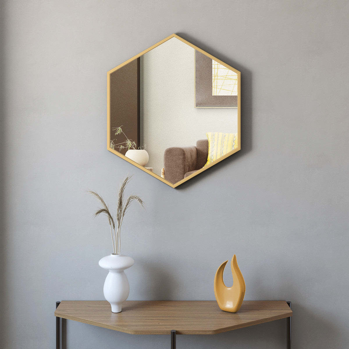 Miroir Zona Gold 28|Miroir Zona de 28 po doré