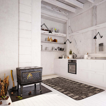 Tapis Joni Chocolat - 4'4 X 6'5 |Carpette Joni chocolat - 4 pi 4 po x 6 pi 5 po