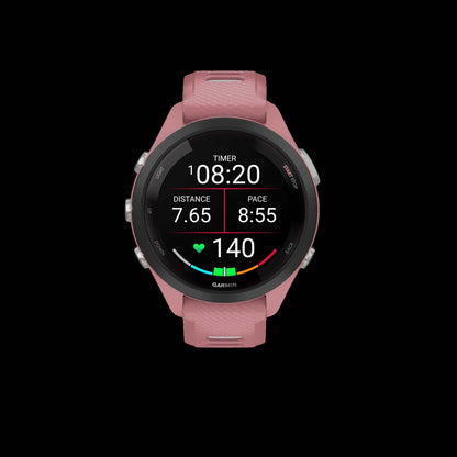 Garmin Forerunner® 265s Montre Gps Intelligente - Suivi De Fitness Avec Gps Multi-bande - Rose Clair