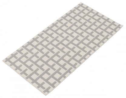 Tapis Brangane gris clair 2'8 x 4'11 | D86FHA34