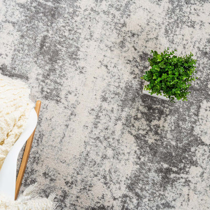 Tapis Roma Ice Grey 5x8 | Carpette Roma Ice grise 5 x 8 | D80GKXJN