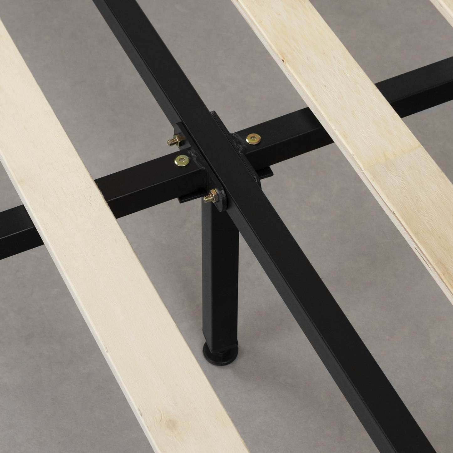 Lit rembourré complet Gravity Queen - Gris anthracite mat | Gravity Lit complet rembourré Grand - Gris anthracite mat | D83GCYKD