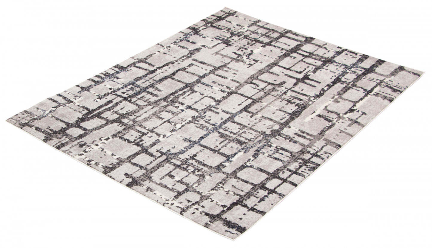 Tapis Jewel Grey - 120 x 170 cm | Tapis Jewel grise - 120 x 170 cm