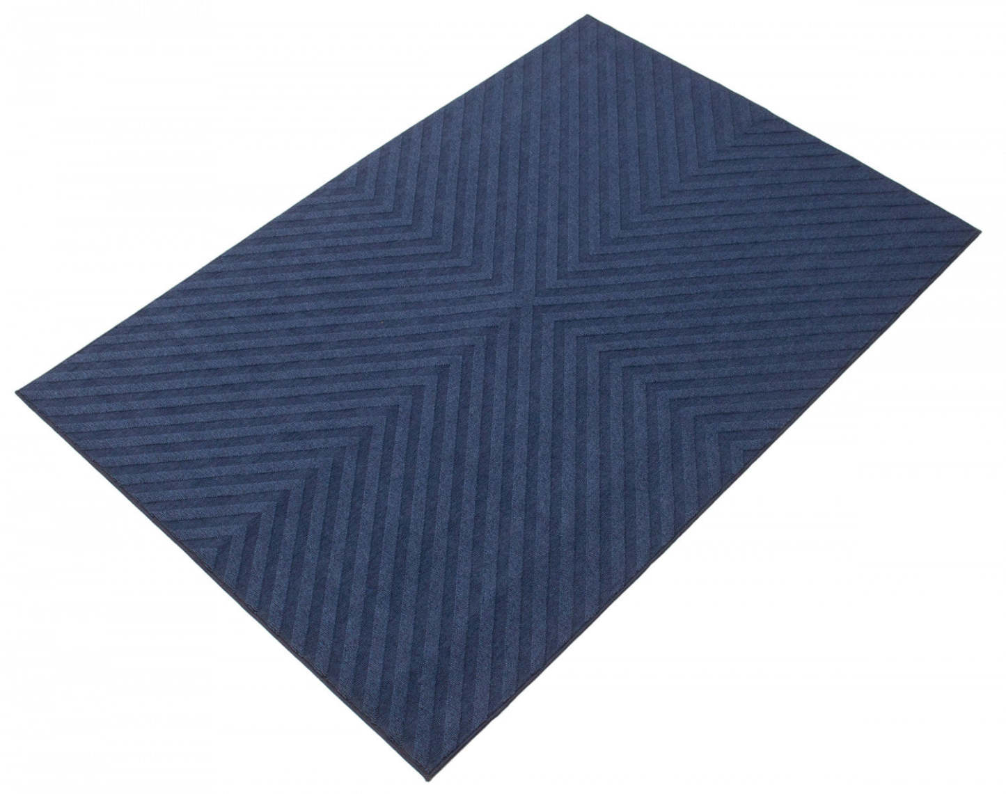 Tapis Dodie Bleu 3'11 x 5'7|Tapis Dodie bleu 3 pi 11 po x 5 pi 7 po|D86FU1U9