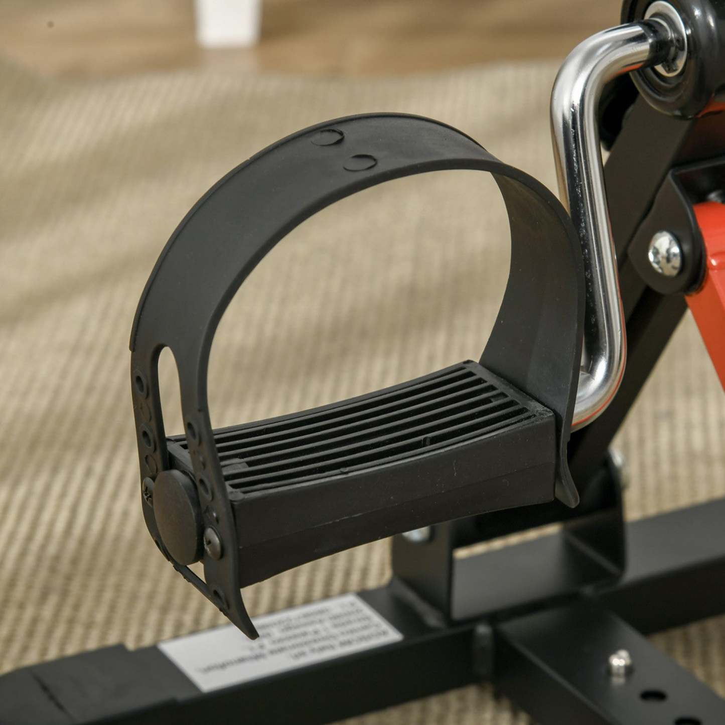 Soozier Mini Vélo d'Exercice, Exercice de Pédale avec Affichage LCD