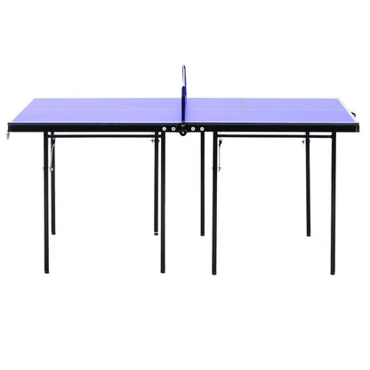 Table de ping-pong pliante Soozier, table de tennis de table portable avec poignées