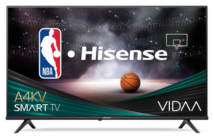 HISENSE 32 720p HD Full Array LCD 60 Hz VIDAA TV (32A4KV) | Téléviseur LCD HISENSE HD 720p de 32 pouces à 60 Hz à matrice complète avec VIDAA (32A4KV)