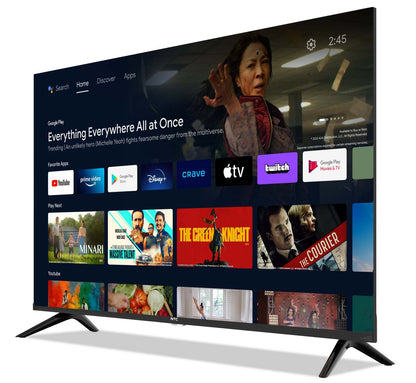 Téléviseur Android intelligent NTC 40 HD 1080p | Téléviseur intelligent NTC HD 1080p de 40 po avec AndroidTVMC