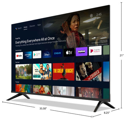 Téléviseur Android intelligent NTC 40 HD 1080p | Téléviseur intelligent NTC HD 1080p de 40 po avec AndroidTVMC