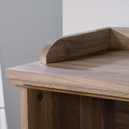 Barrister Lane 53.15 Bibliothèque avec Compartiments - Vente Chêne|Bibliothèque Barrister Lane de 53,15 po avec compartiments ouverts - chêne salé