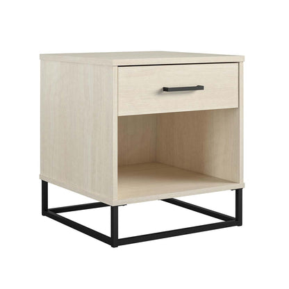 Novogratz Kelly Nightstand - Chêne ivoire|Table de nuit Kelly de Novogratz - chêne ivoire