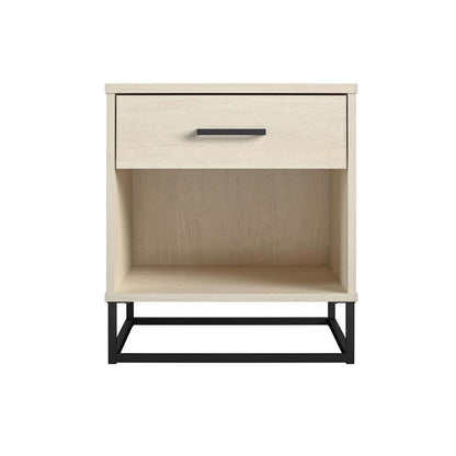 Novogratz Kelly Nightstand - Chêne ivoire|Table de nuit Kelly de Novogratz - chêne ivoire