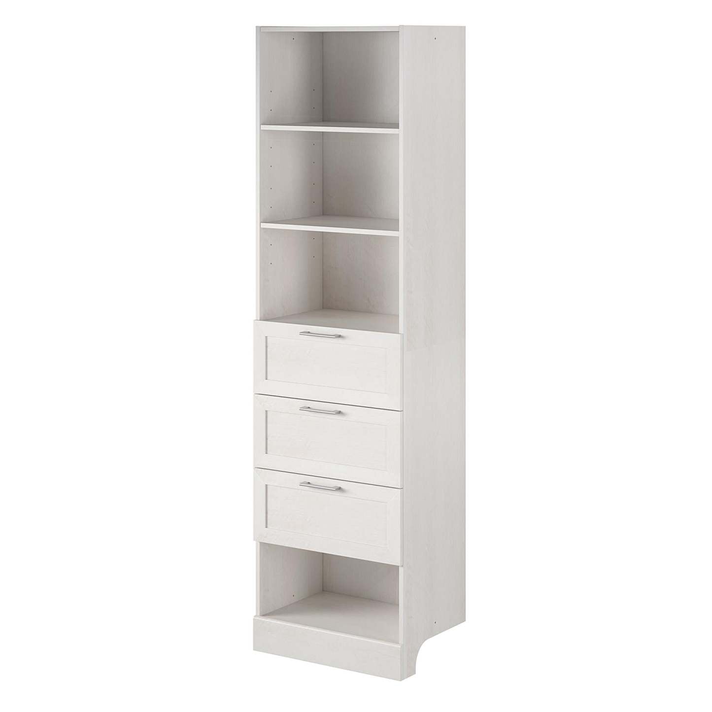 Dorel Home Elba 3-Drawer Modular Closest Unit - Chêne ivoire|Meuble de garde-robe modulaire Elba Dorel Home à 3 tiroirs - chêne ivoire