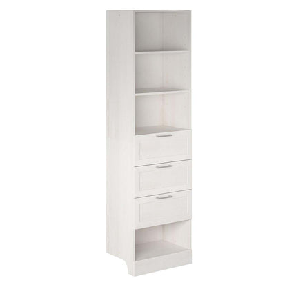 Dorel Home Elba 3-Drawer Modular Closest Unit - Chêne ivoire|Meuble de garde-robe modulaire Elba Dorel Home à 3 tiroirs - chêne ivoire