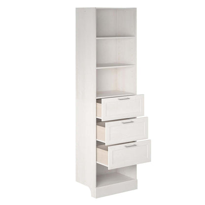 Dorel Home Elba 3-Drawer Modular Closest Unit - Chêne ivoire|Meuble de garde-robe modulaire Elba Dorel Home à 3 tiroirs - chêne ivoire