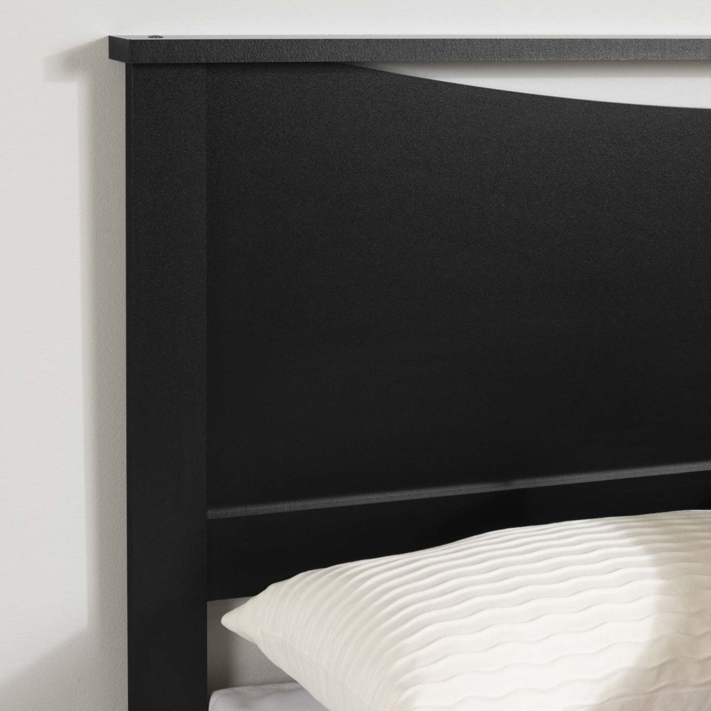 Tête de lit Step One - Style moderne - Noir pur | Step One Tête de lit - Noir solide
