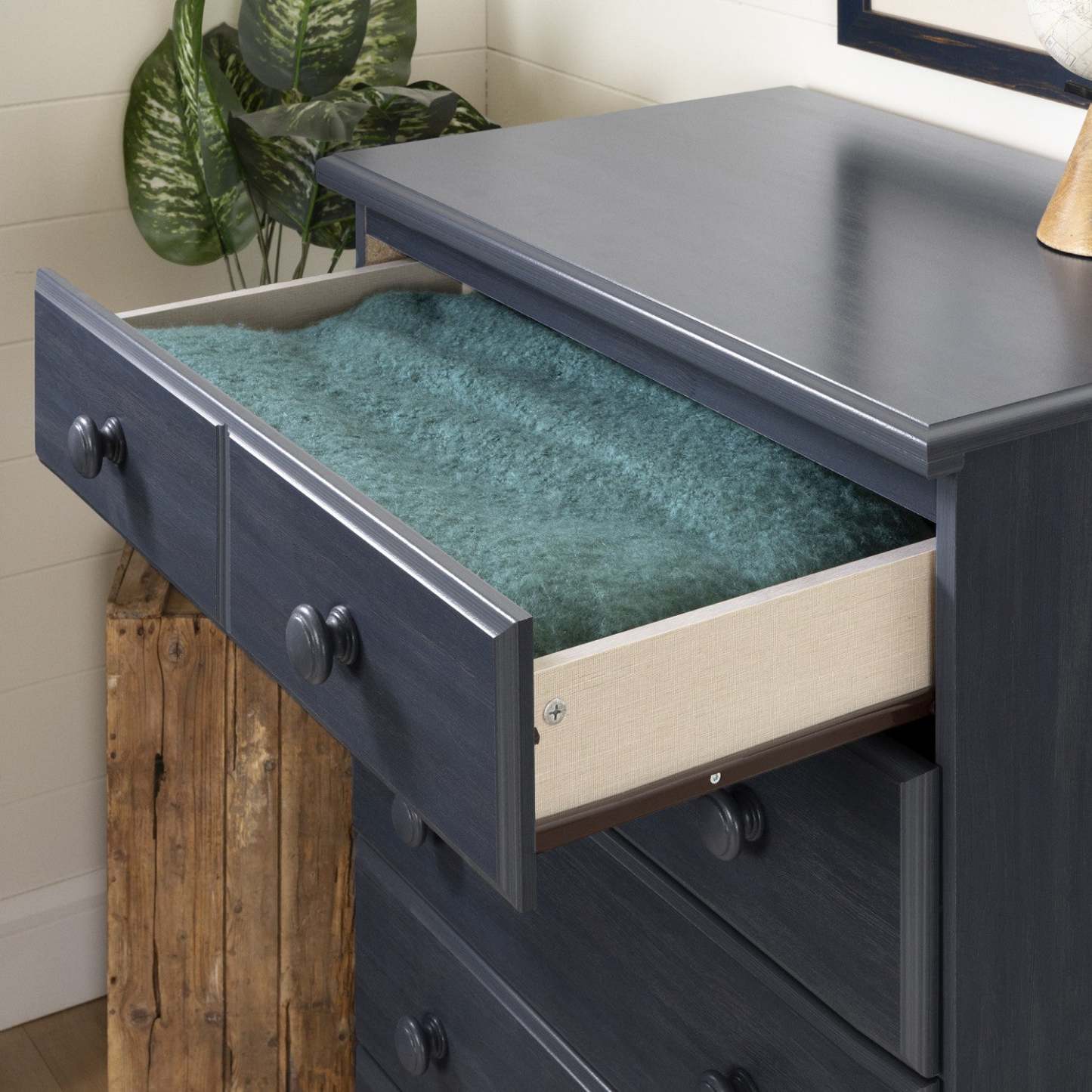 Commode à 5 tiroirs Summer Breeze - Bleuet | Commode Summer Breeze 5 Tiroirs - Myrtille